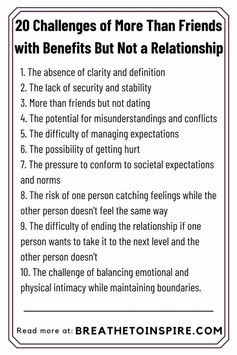 More Than Friends With Benefits But Not A Relationship Guide